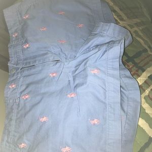 J-Crew and Polo shorts